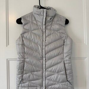 Silver NorthFace Vest